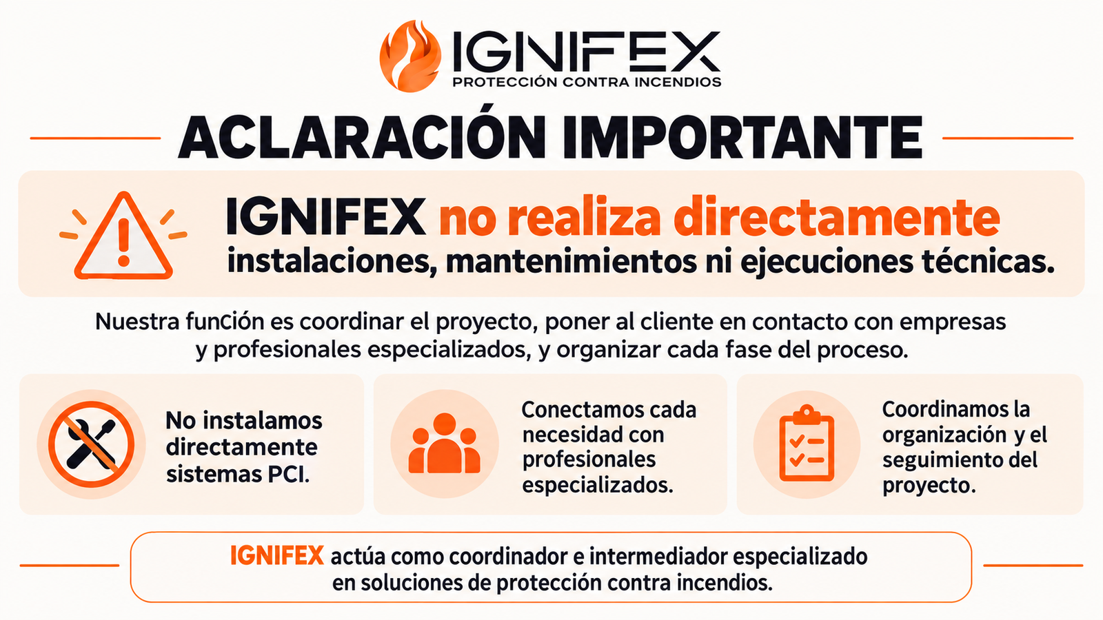 Descargo de responsabilidad IGNIFEX